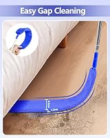 Fogray Gap Dust Cleaner, Skinny Gaps Duster with 1 Telescopic Pole view 3