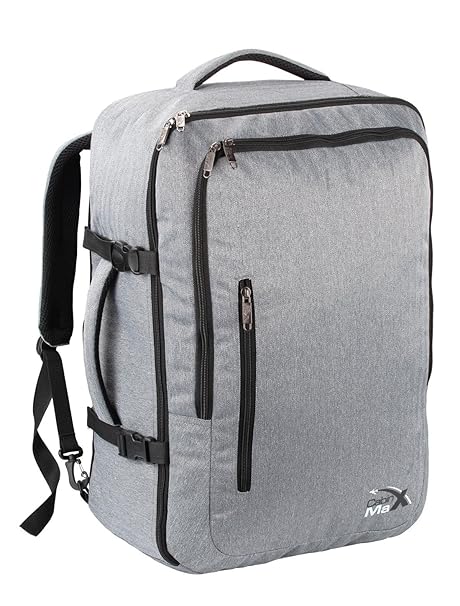 Reisen Rucksack Flug genehmigten Handgepäck Hütte Rucksack (Grey)
