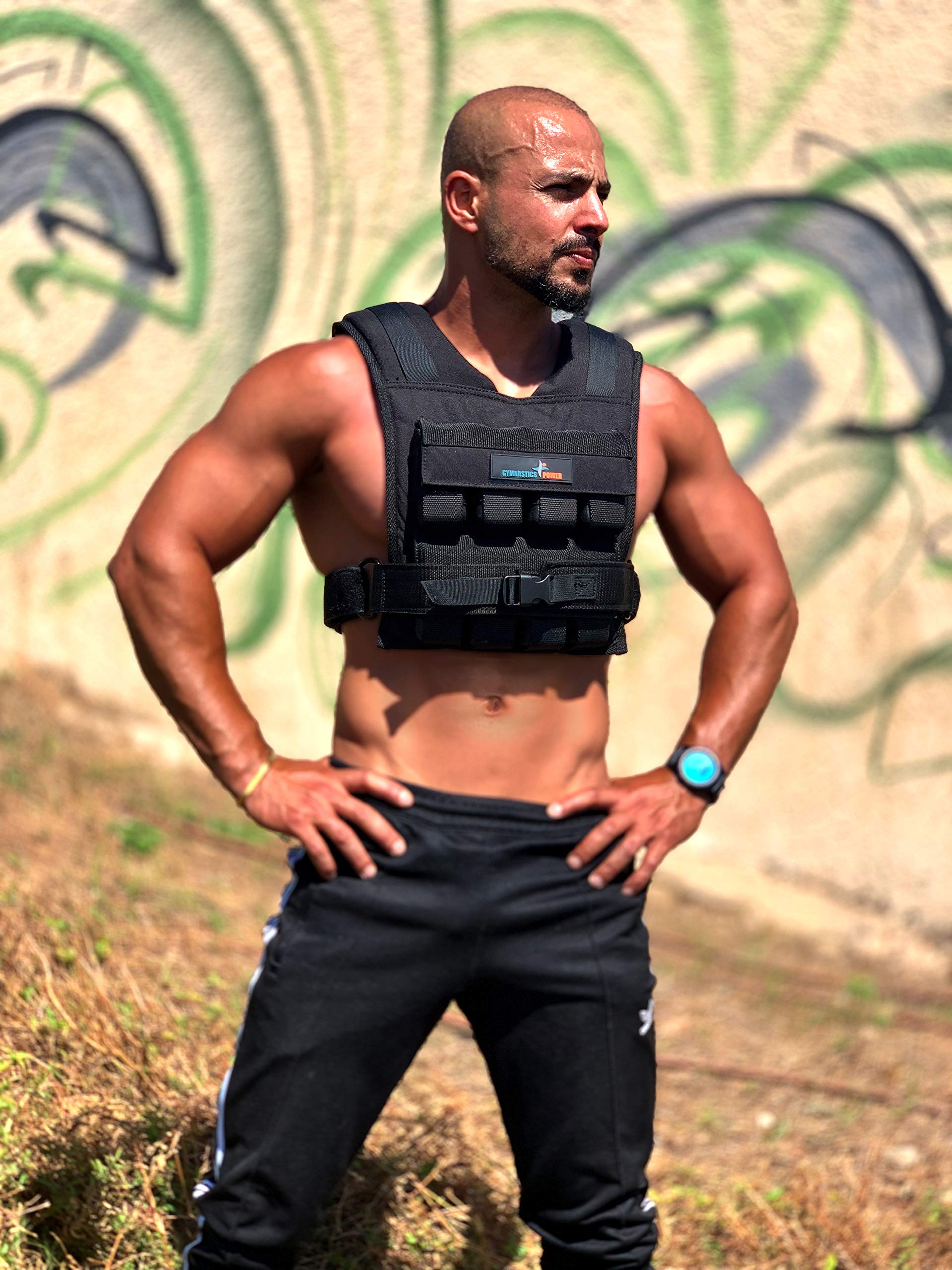 Weighted Vest Adjustable for Men and Women – Workout Weight Training Vest for Fitness, Running, Strength, Exercise & Cross Training