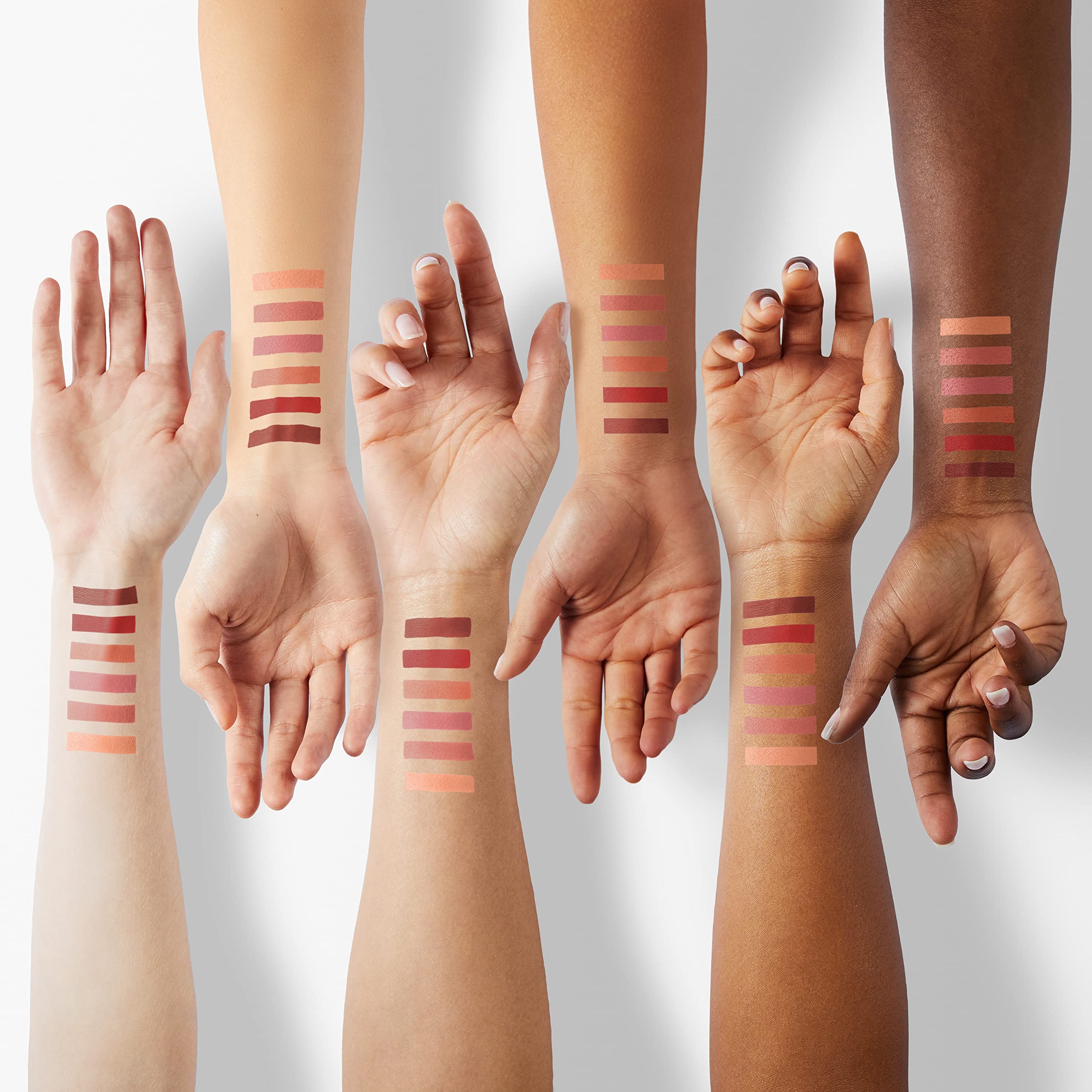 theBalm Meet Matt(e) Hughes Set of 6 Mini Long-Lasting Liquid Lipsticks, 0.04 Ounce (Pack of 6)