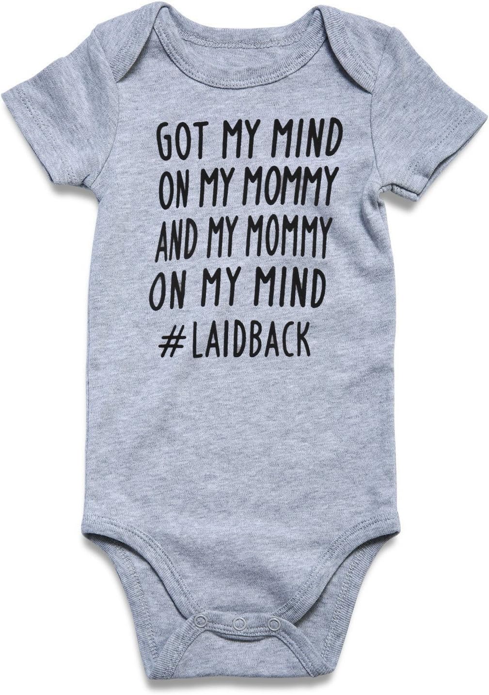 BFUSTYLE Baby Boys Girls Romper Infant Funny Bodysuit Outfit 0-18 Months