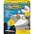 Angel Ride Auto Seat Cushion With Memory Foam & Advanced Lumbar Support – Gray, USA Made