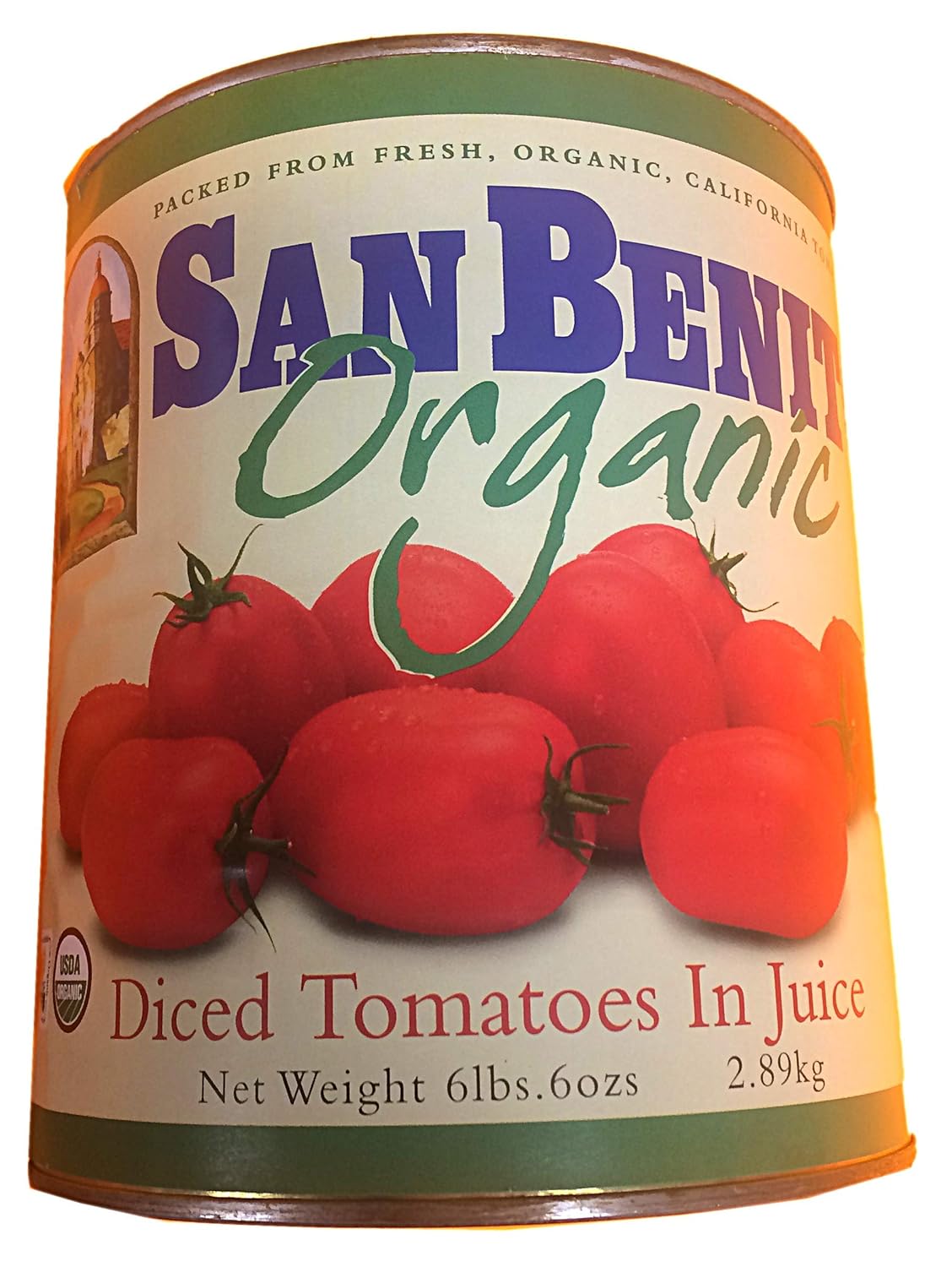 Amazon.com : San Benito, Organic Diced Tomatoes in Juice, 102 oz