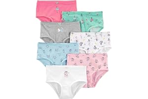 Carter's Girls' Little 7-Pack Underwear