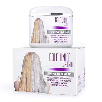 Amazon Com Purple Hair Mask For Blonde Platinum Silver Hair