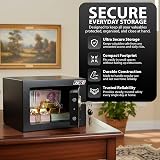 ZENO Safe Box 6.6L Steel Lock Security Safe with 3 Keys view 6