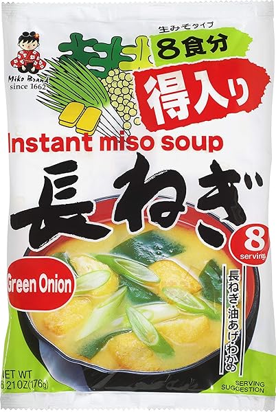 MIKO BRAND GREEN ONION MISO SOUP, 5.47 OUNCE