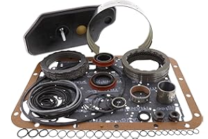 TRANSPARTS WAREHOUSE Compatible With: Ford Ranger 4R44E 4R55E Transmission Master 2WD Rebuild Kit 1995-96 Level 2 W/Band