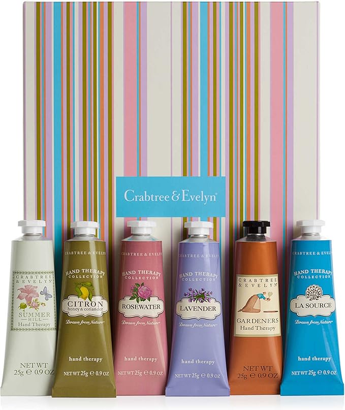 Amazon Co Jp クラブツリー イヴリン Crabtree Evelyn ハンドクリーム ギフトセット 25g 6本 並行輸入品 ビューティー