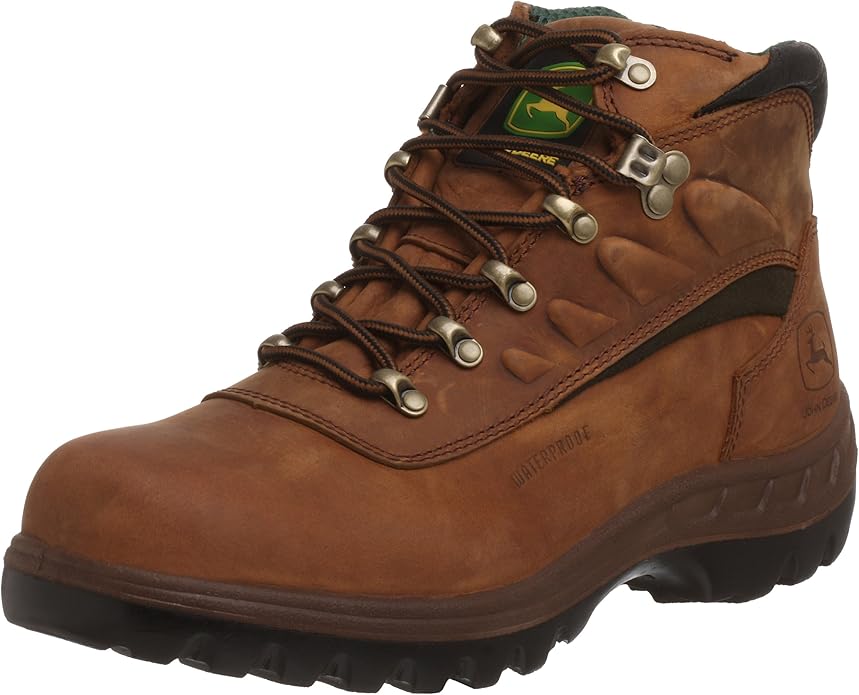 John Deere JD3604 Bota para Hombre, Bronceado, 9.5 M US