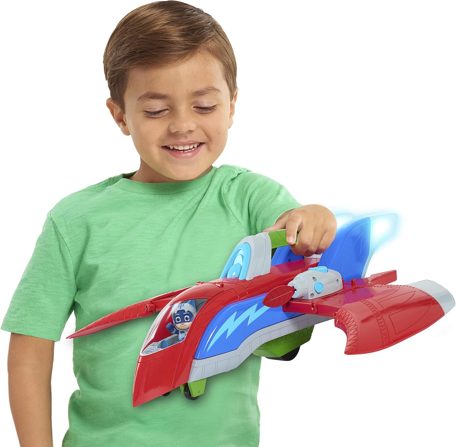 pj mask airplane toy