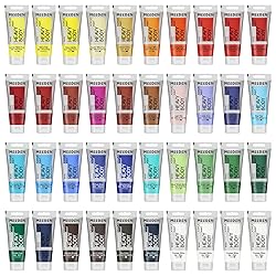 MEEDEN Acrylic Paint Set: 100ml/3.38oz x 40 Tubes