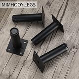 Fulushouxi 4 Pcs Adjustable 15cm Furniture Legs Metal Sofa Feet view 5