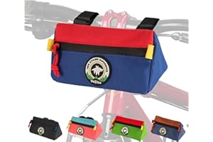 Vortika Bike Handlebar Bag,Kids Bicycle Front Basket Pack,Waterproof Bikes Bag,Small Bicycle Handle Bar Bag for Boys Girls Men Women