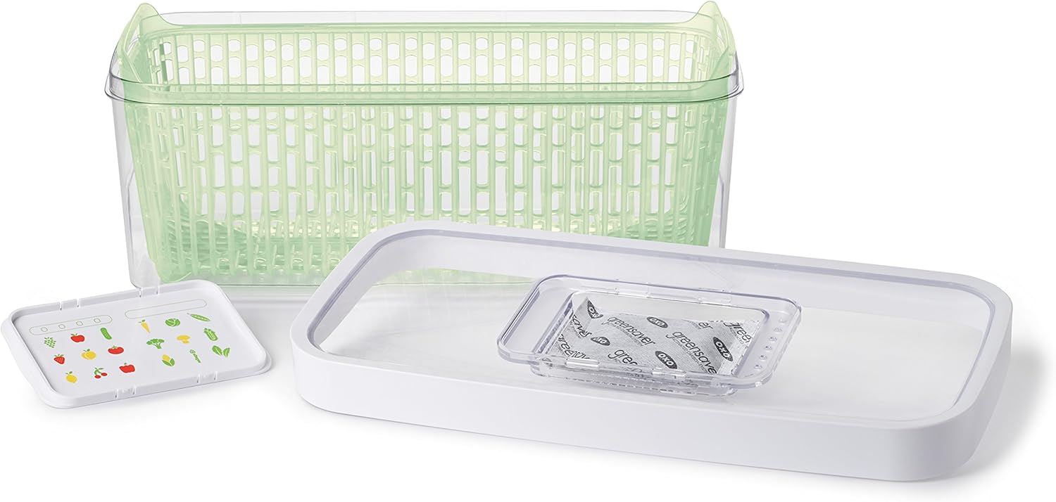 OXO Good Grips GreenSaver Produce Keeper - Large: Home & Kitchen