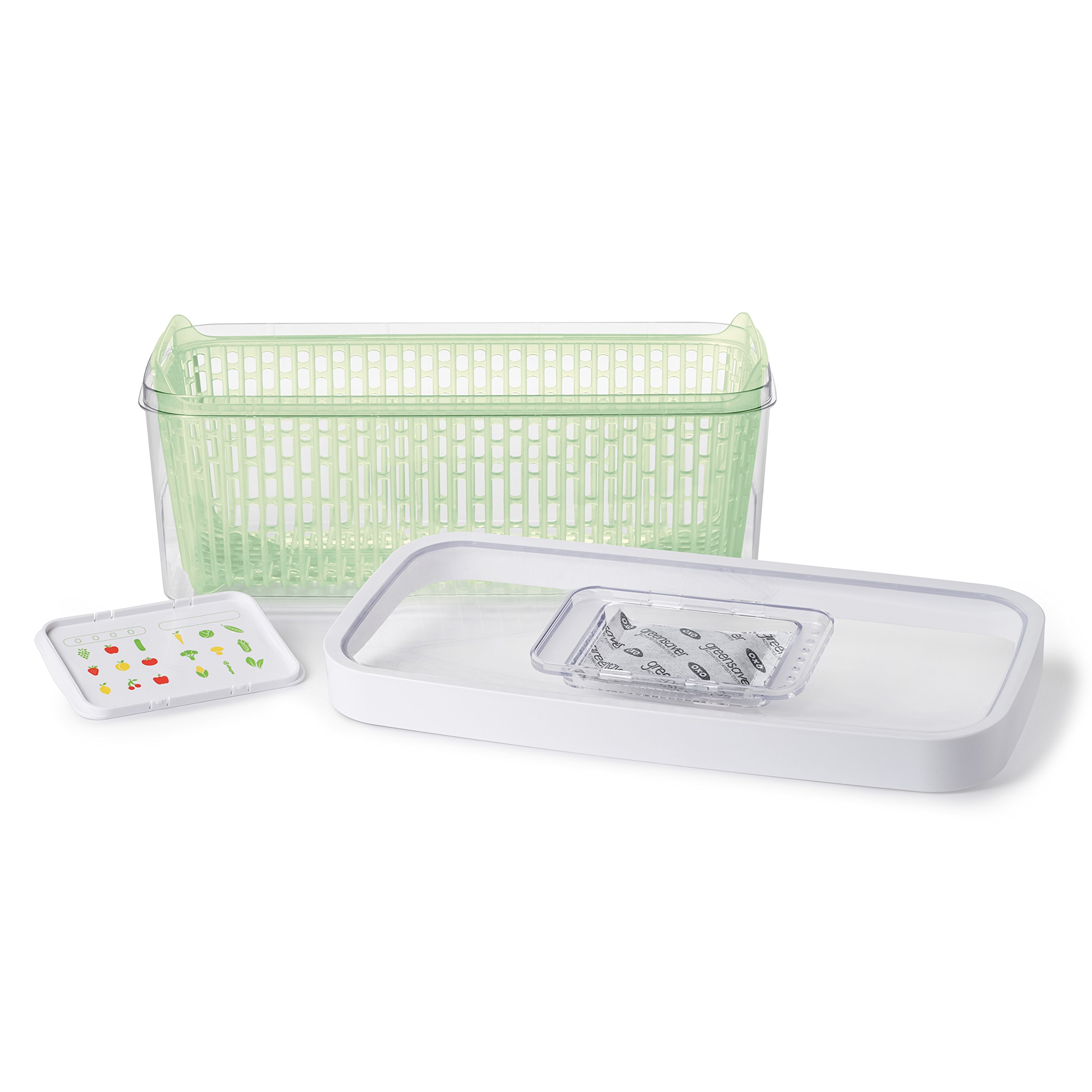 OXO Good Grips GreenSaver Produce Keeper Large (Color May Vary) Buy Online in UAE. Kitchen