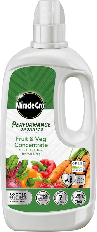 Miracle-Gro Performance Organics Fruit & Veg Liquid Plant Food 1 Litre