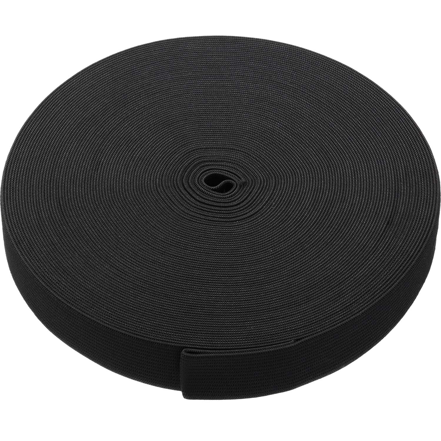 Photo 1 of eBoot Elastic Spool(1 Inch x 22 Yard, Black)