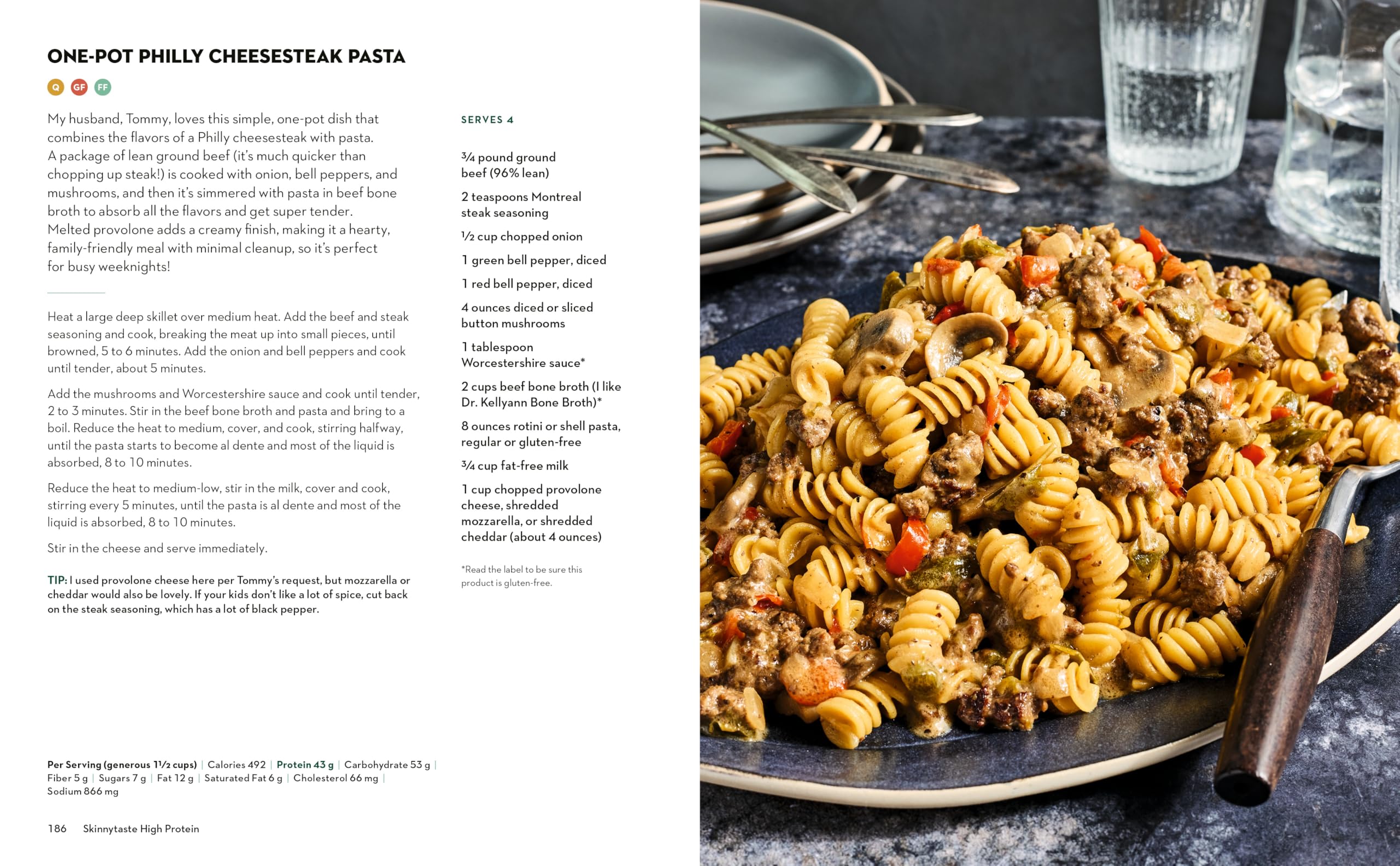 Skinnytaste High Protein: 100 Healthy, Simple Recipes to Fuel Your Day: A Cookbook Skinnytaste High Protein: 100 Healthy, Simple Recipes to Fuel Your Day: A Cookbook Hardcover Kindle Spiral-bound