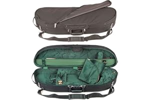 Bobelock Half Moon 1047 Black/Green 4/4 Violin Case