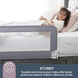 Dreambaby Phoenix Toddler Bed Guard Foldable Travel Safety Rail 110cm view 3