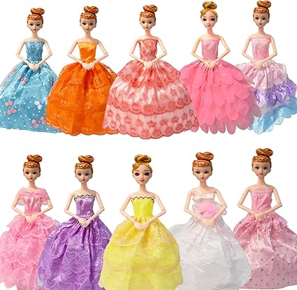 Featured image of post Princesas Vestidos Niñas Princesas Vestidos Barbie