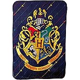 Northwest Harry Potter Micro Raschel Throw Blanket, 46" x 60", House Pinstripes