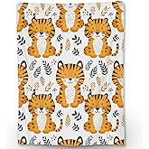Ti Caldi Cute Tiger Blanket, Soft Fuzzy Lightweight Cartoon Animal Flannel Throw Blanket Perfect for Couch, Bed, Travel & Outdoor Use, Warm Fluffy Cozy Decor Blankets for Adults Kids 60×50 in