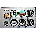 Flight Simulator Instrument Panel Six Pack - Includes Software and Integrated Monitor