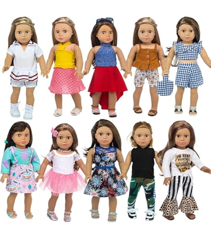 Amazon.com: XFEYUE American 18 Inch Doll Clothes and Accessories 5