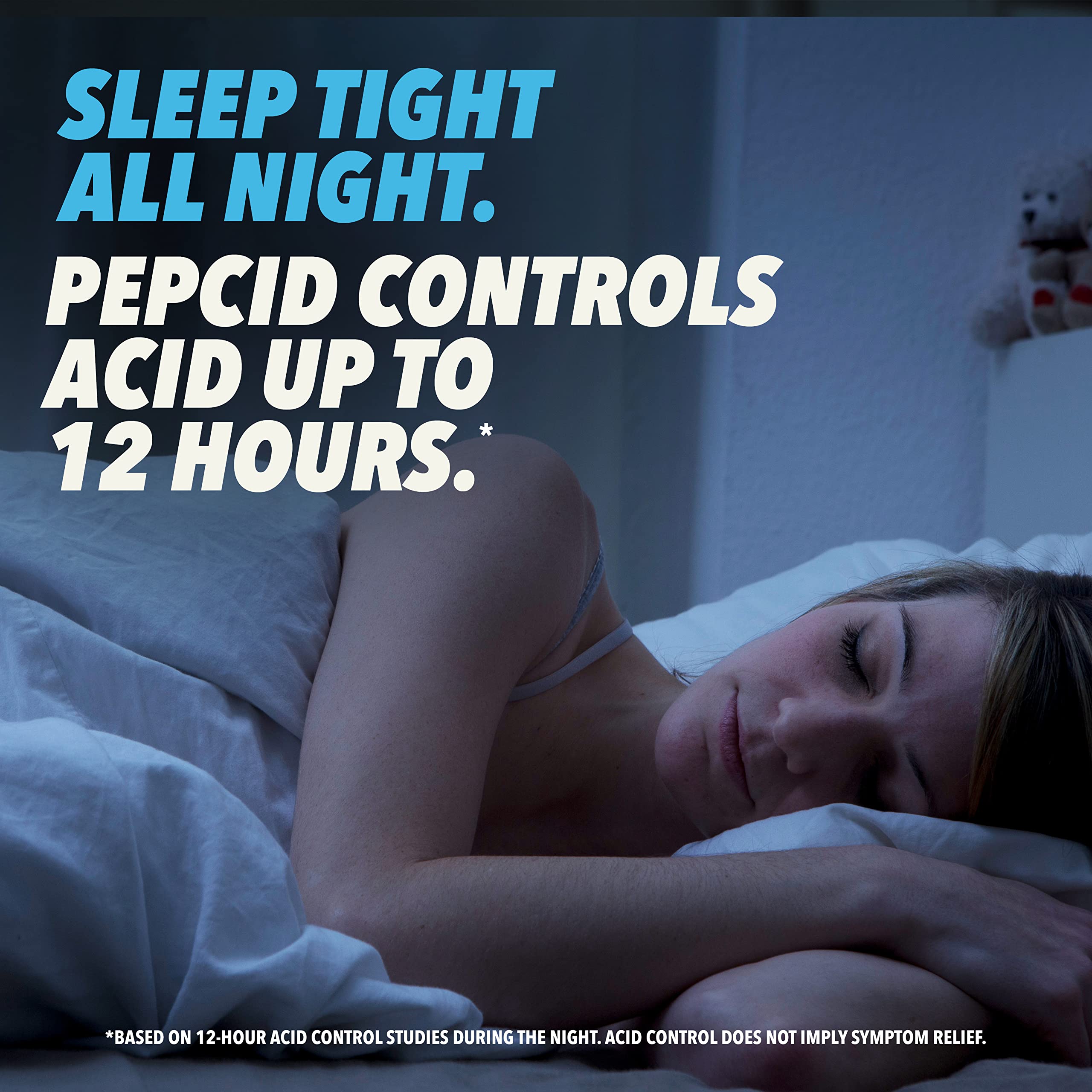 Pepcid AC Original Strength Heartburn Relief Tablets, OTC Medicine Prevents & Relieves Heartburn Due to Acid Indigestion & Sour Stomach, 10mg Famotidine Acid Reducer, Fast-Acting, 90 ct