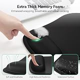 TECKNET Ergonomic Mouse Pad and Keyboard Wrist Rest 3-in-1 Set view 3