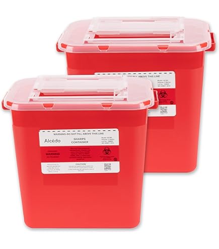 リア・ディゾン in USA PREMIUM EDITION\"EXPOSED\"… 3X) Covidien SharpSafety Safety Sharps Container 2 Gallon