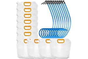 10 Sets Maple Syrup Tapping Kit,Maple Syrup Tree Tapping Kit, with,10*Taps for Maple Trees,10 * 2FT Tubing,10 * 10L Bags, for