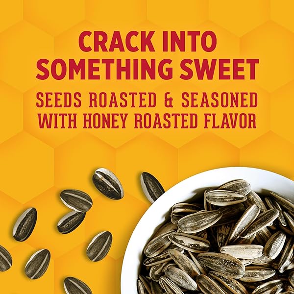 DAVID JUMBO SUNFLOWER SEEDS, HONEY ROASTED FLAVOR, EASTER BASKET STUFFER FOR BASEBALL PLAYERS, 5.25 OZ.
