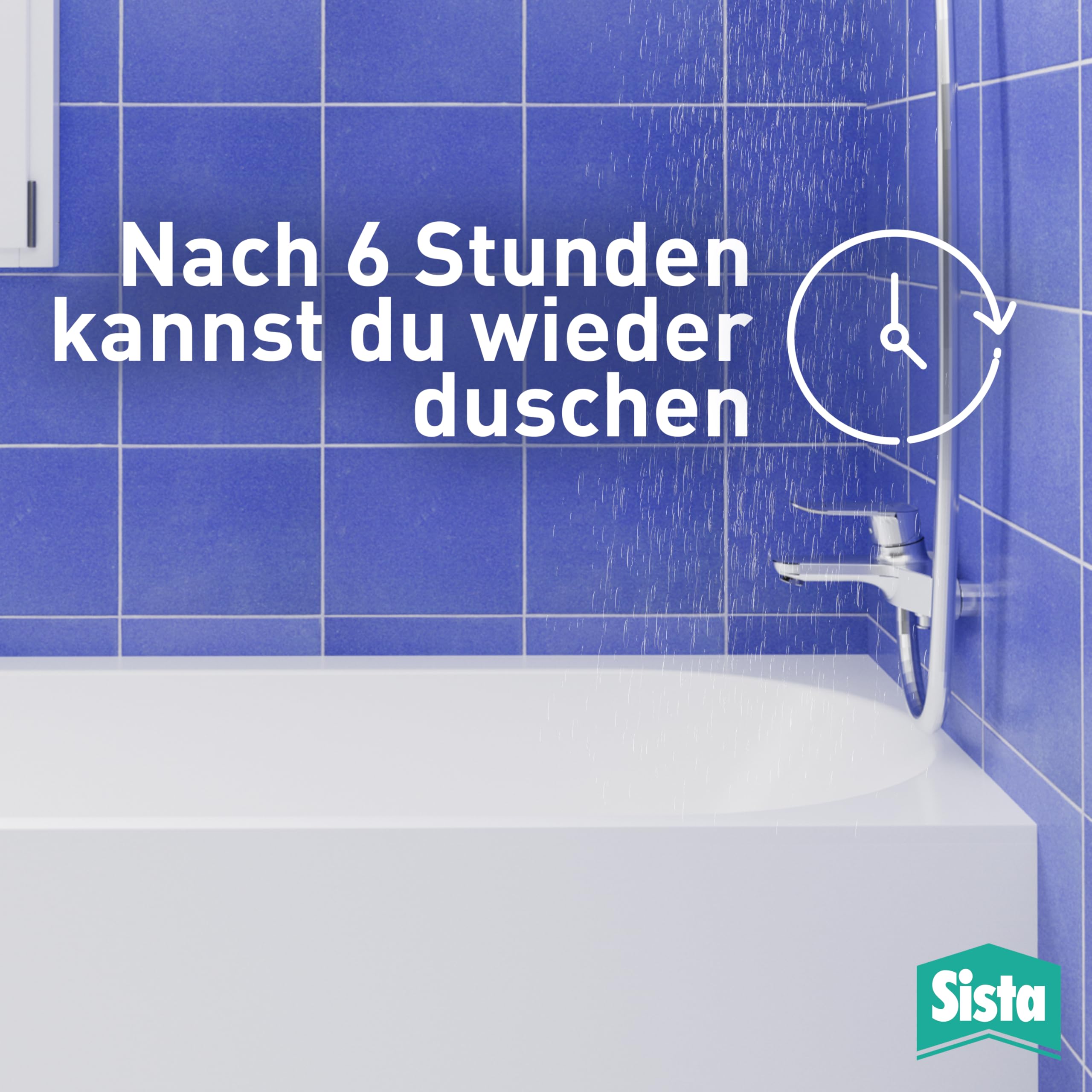 Sista Pattex NEUE FUGE, weiße Silikon Dichtmasse, in wenigen Minuten von IHH zu AHH, schimmelresistentes Sanitärsilikon für Küche und Bad, einfache Erneuerung von Fugen in nur einem Schritt, 1x80ml 5