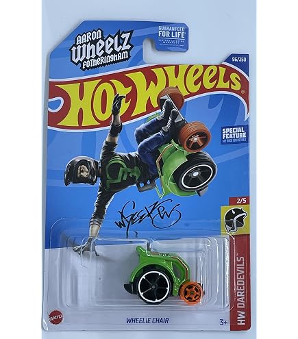 Amazon.com: Hot Wheels 2022 - Wheelie Chair - Green - HW