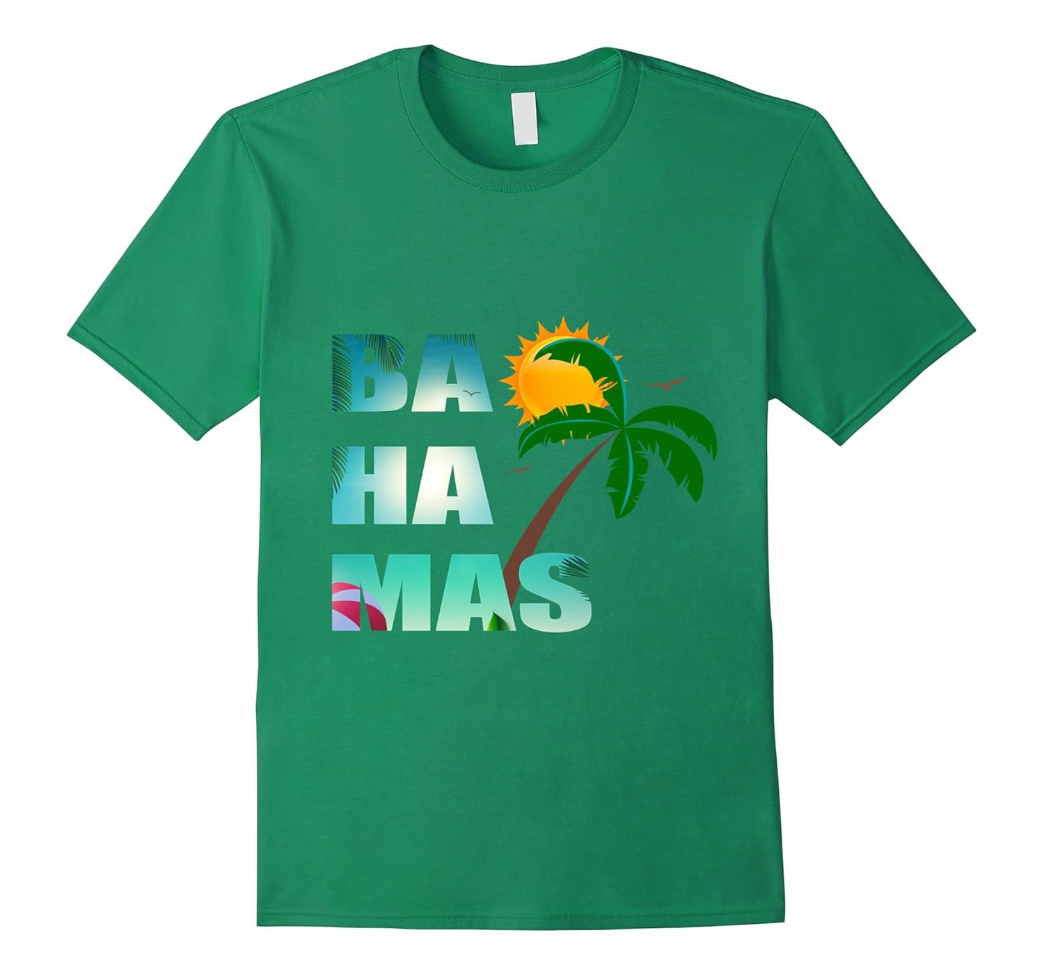 Bahamas Beach TShirt Bahamas Paradise Beach Sun Sand TshirtArt
