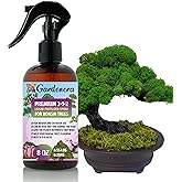 Gardenera Proffesional Bonsai Spray Fertilizer Mist for Home Gardening | 3-1-2 Gentle Blend Mist for Healthy Leaves & Growth | Essential Nutrients for Bonsai - 8oz