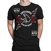 Liquid Blue Unisex-Adult Ac/DC Australian Hard Rock Dirty Deeds Short Sleeve Tee