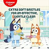 Colgate Kids Bluey Toothbrush 3-5 Years Extra Soft Bristles 2 Pack view 4
