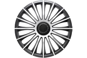 Alpena Austin Vehicle Wheel Covers, Premium European-Made Rim Covers with 3-Step Retention System, Durable Hub Caps Fits Most