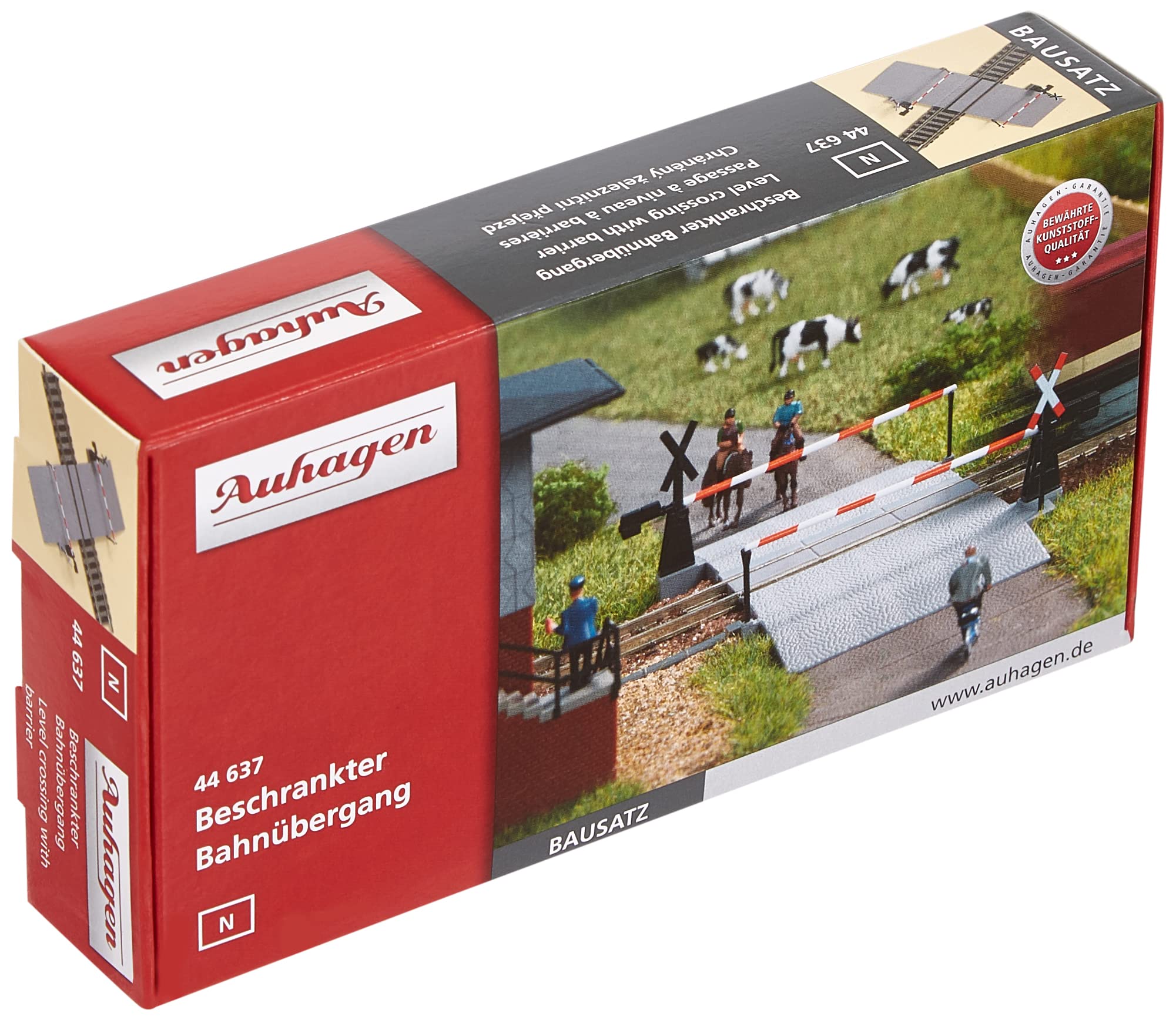 Auhagen 44637 Level Crossing with Barrier Modelling Kit