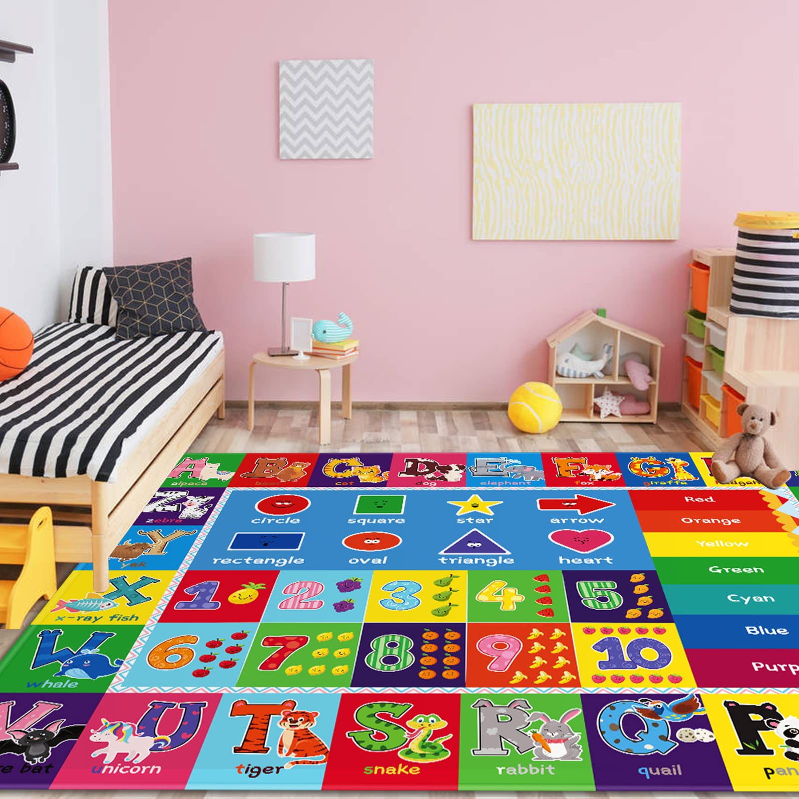 Mua Baby Play Mat Kids Rug for Playroom, Floor Mat for Toddlers ...