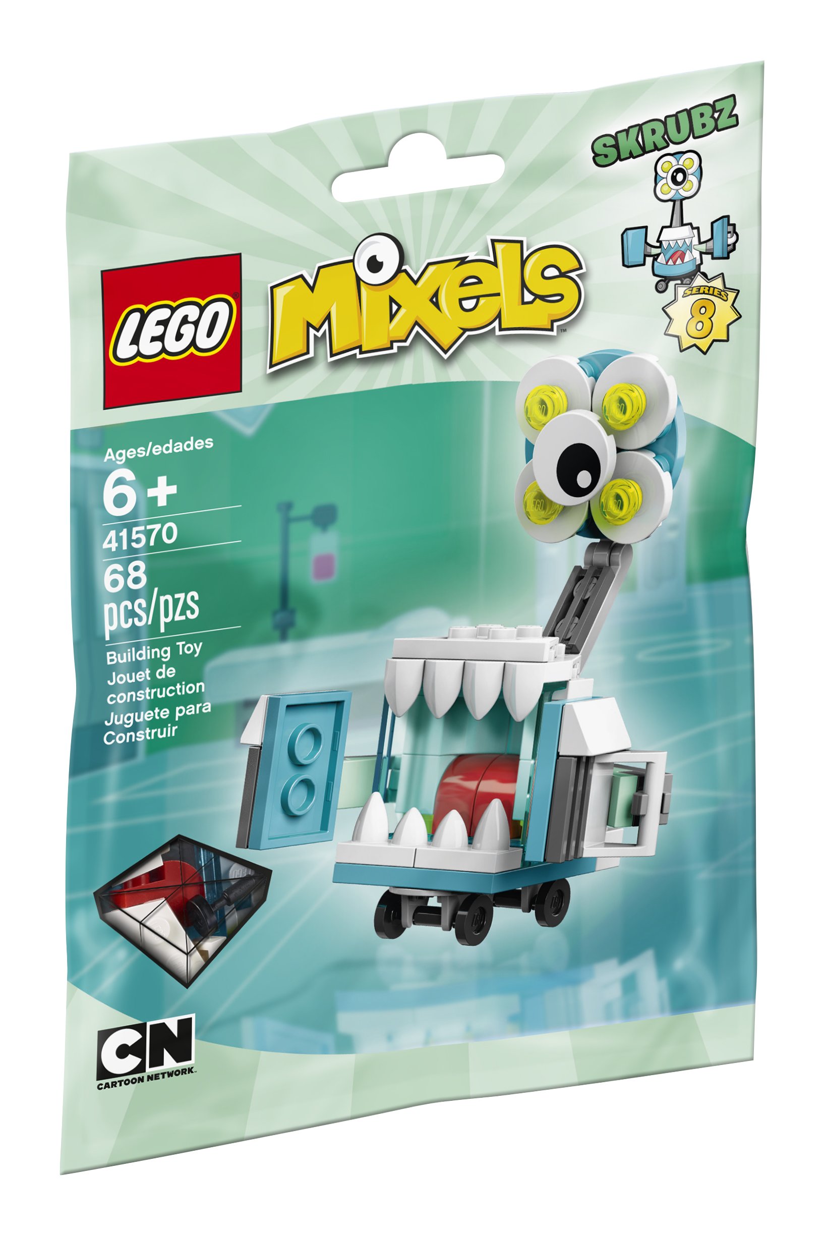 LEGO Mixels 41570 Skrubz Building Kit Mixels