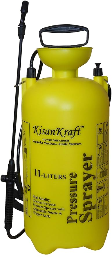 Kisan Kraft KK-PS 11-Litre Plastic Manual Sprayer (Color May Vary)