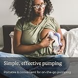 Lansinoh Manual Breast Pump Single Breastfeeding Milk Pump ComfortFit Cushion view 2