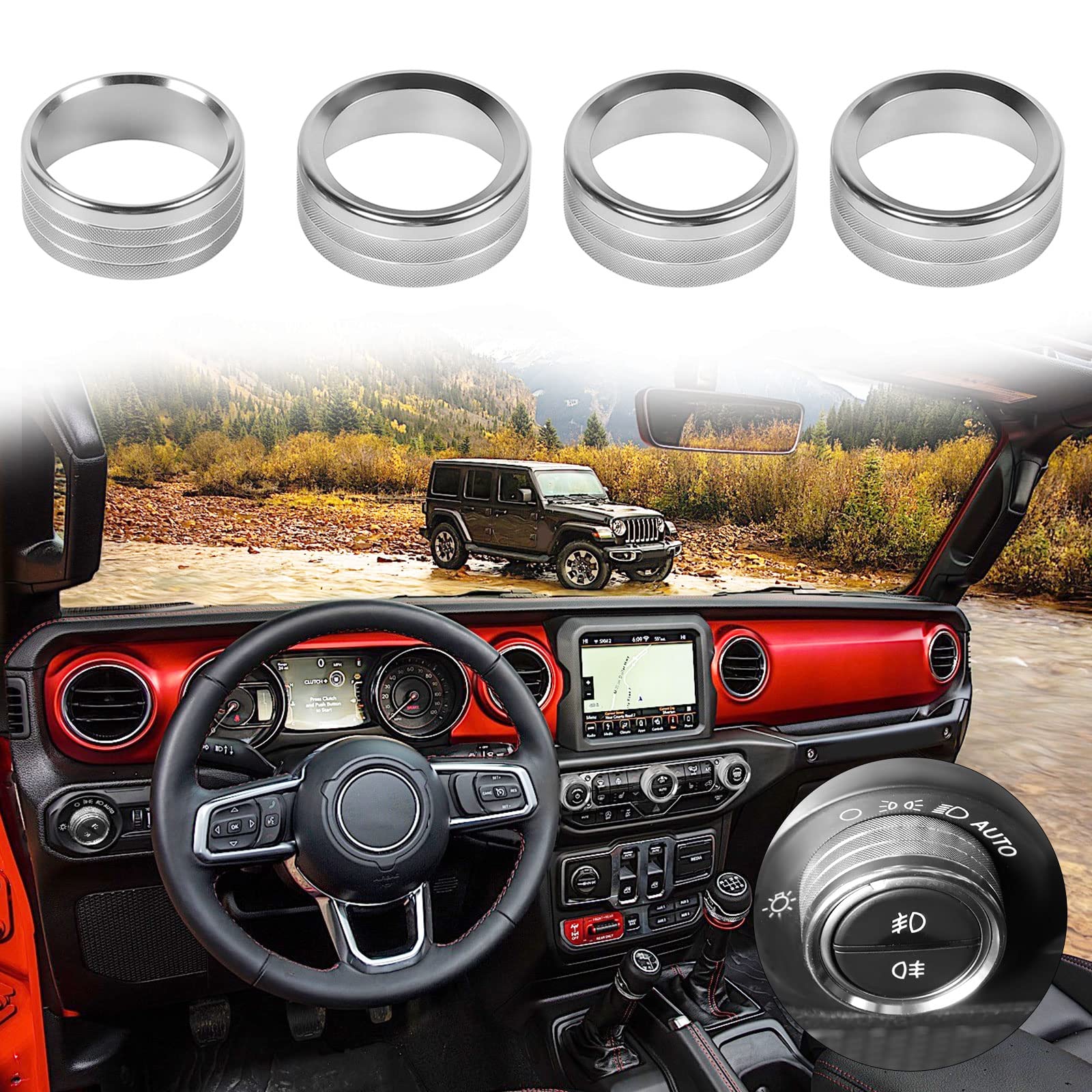 Voodonala Air Conditioner Headlight Center Consoles