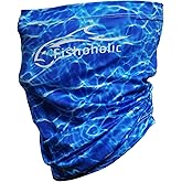 Fishoholic Fishing Face Mask Neck Gaiter Hunting Buff - 3 Colors - UPF50+ Sun Protection Fishaholic Fishing Gift