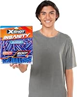 XSHOT Insanity 200 Dart Refill Pack ZURU Air Pocket Tech Compatible Blaster Toys view 5